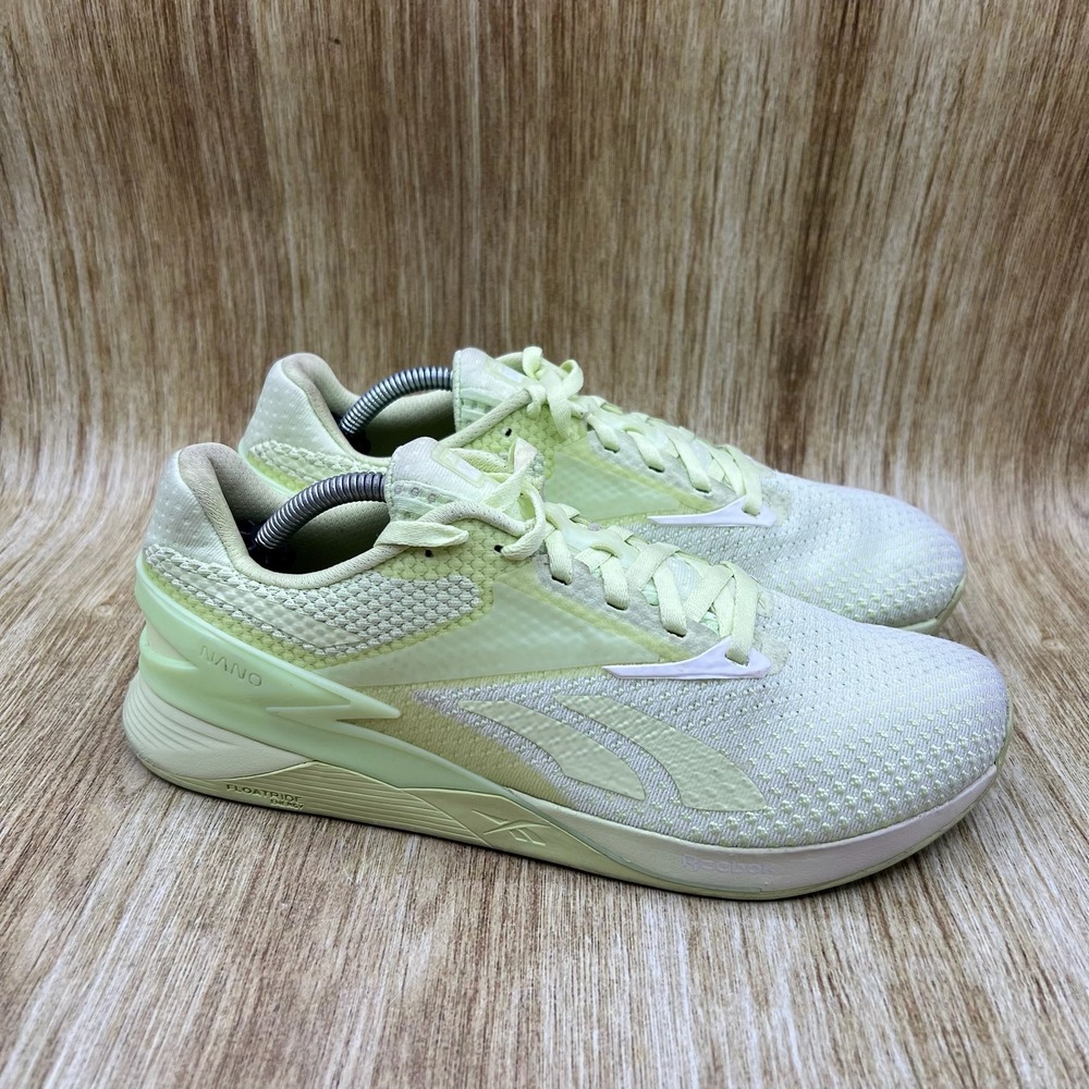 Reebok Nano X3 Training Shoes Womens Size 8 Citrus Glow Lime Flexweave Floatride